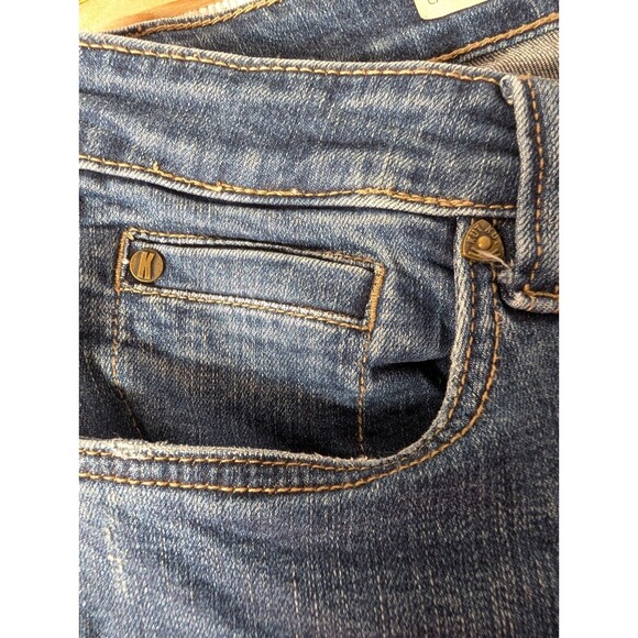 Kut from the Kloth Women's 10 Carlo Ankle Skinny Jeans Light Medium Wash - Picture 9 of 13